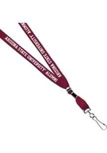 Jardine Arizona State Sun Devils 3/8 Alumni Sublimated Lanyard - Garnet
