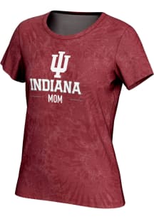 ProSphere Indiana Hoosiers Womens Crimson Mom Short Sleeve T-Shirt