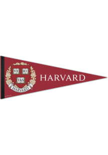 Harvard Crimson Premium Team Logo Pennant - Crimson