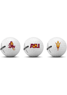 Arizona State Sun Devils 3 Pack Golf Balls