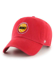 47 Houston Rockets 1972 Hardwood Classic Clean Up Adjustable Hat - Red