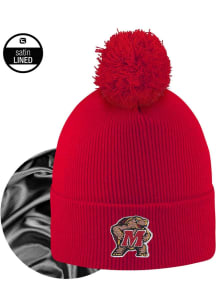 LogoFit Maryland Terrapins Red Monroe Womens Knit Hat