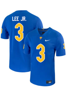 Shawn Lee Jr  Nike Pitt Panthers Blue NIL Name And Number Football Jersey