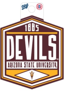 Arizona State Sun Devils Allies Stickers - Red