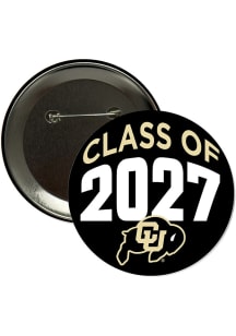 Colorado Buffaloes 3" Class of 2027 Button - Black