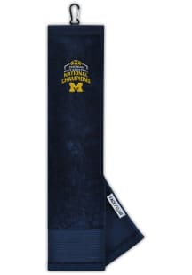 Michigan Wolverines 15x25 Embroidered 2026 MBB National Champion Golf Towel