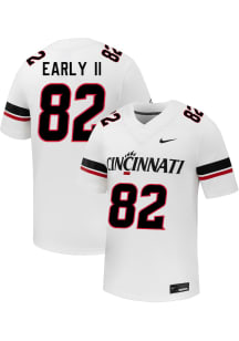 James Early  Nike Cincinnati Bearcats White Football NIL Name And Number Football Jersey