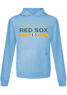 Levelwear Boston Red Sox Mens Light Blue Relay No Hitter City Connect Hood