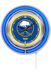 Buffalo Sabres Double Neon Wall Clock