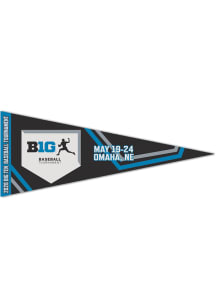 Big Ten 2031 Big Ten Baseball Tournament All Team Pennant - Black