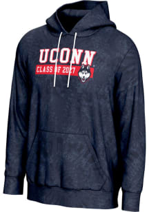 ProSphere UConn Huskies Mens Navy Blue Class of 2027 Long Sleeve Hoodie