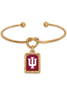 Indiana Hoosiers Vivian Gold Womens Bracelet