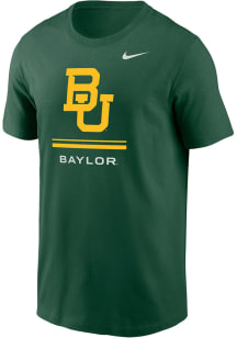 Nike Baylor Bears Green Dri-Fit Core Short Sleeve T Shirt