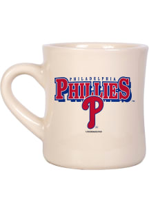 Philadelphia Phillies 12oz Diner Ceramic Mug - White