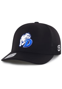 Summit Sportswear Drake Bulldogs The T Adjustable Hat - Black