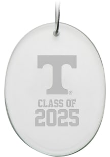 Tennessee Volunteers Class of 2025 Oval Ornament - White