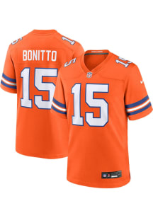 Nik Bonitto  Nike Denver Broncos Orange Alt 2 Football Jersey