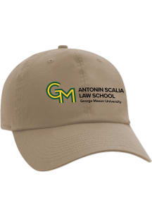 George Mason University Arched Law School Largo Adjustable Hat - Khaki