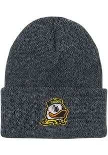 LogoFit Oregon Ducks Dark Grey North Pole Youth Knit Hat