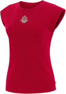 Antigua Toronto FC Womens Red Show Off Short Sleeve T-Shirt
