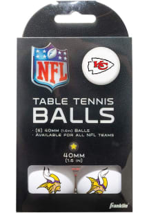 Minnesota Vikings 6 Pack Table Tennis Balls Ping Pong Balls