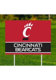 Cincinnati Bearcats Team Name Yard Sign - Red