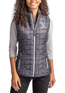 Cutter and Buck Northwestern Wildcats Womens Purple Rainier PrimaLoft Printed Vest