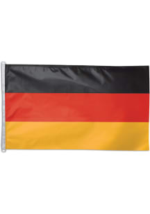Germany National Team Country Silk Screen Grommet Flag - Black