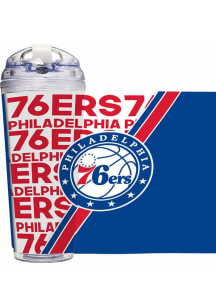 Philadelphia 76ers 24oz Tumbler - Blue