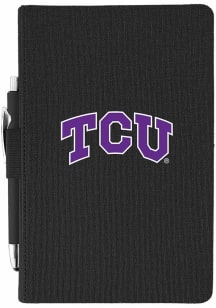 TCU Horned Frogs Pen Notebook and Folder - Black