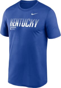 Nike Kentucky Wildcats Blue DriFit Legend Shift Short Sleeve T Shirt