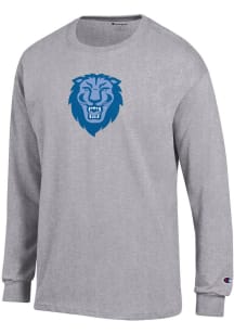 Champion Columbia College Cougars Grey Jersey Long Sleeve T Shirt