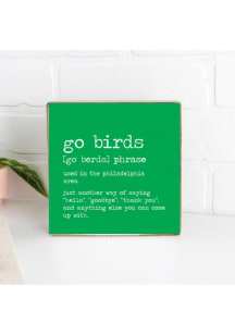 Philadelphia Go Birds Sign - Green