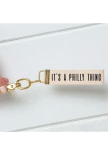 Philadelphia Philly Thing Keychain - Black
