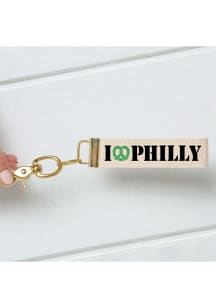 Philadelphia I Heart Philly Keychain - Green
