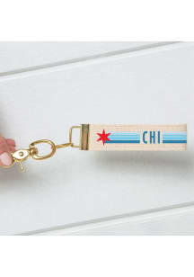 Chicago Chicago Star Keychain - Blue