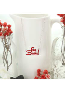 Ohio State Buckeyes Go Bucks Design Necklace