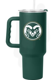 Logo Brands Colorado State Rams Flipside Native 40 oz Stainless Steel Tumbler - Green