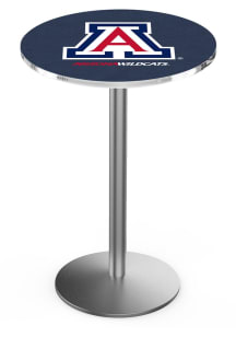 Arizona Wildcats Stainless Round Base Pub Table