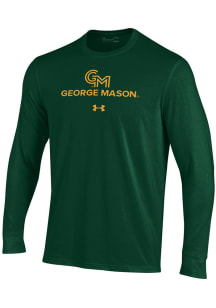Under Armour George Mason University Green Performance Long Sleeve T Shirt