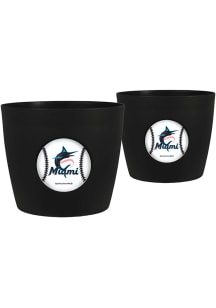 Miami Marlins Button Pot 2 Pack Pots