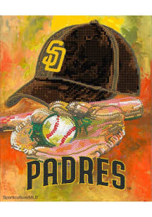 San Diego Padres Diamond Painting Craft Kit Puzzle