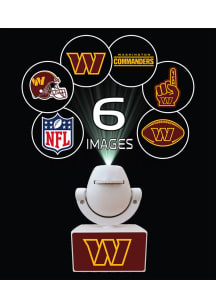 Washington Commanders LED Mini Spotlight Projector Night Light