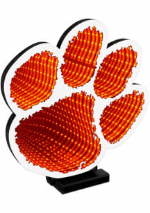Clemson Tigers Infinity Logo Light Table Lamp