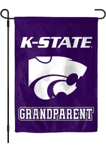 K-State Wildcats Grandparent Garden Flag - Purple