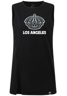 Levelwear Los Angeles Kings Womens Black Influx Home Turf Tank Top