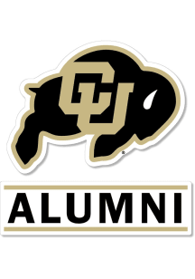 Colorado Buffaloes 3 Inch Alumni Auto Decal - Black
