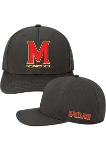 Legacy Maryland Terrapins Mens Black Back Nine Stretch Fit Flex Hat