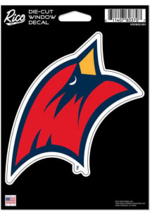 Saginaw Valley State Cardinals Vinyl Die Cut Auto Decal - Red