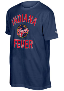 New Era Indiana Fever Navy Blue Heart and Soul Short Sleeve T Shirt